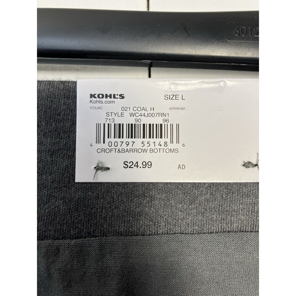 Croft & Barrow Gray Mid Rise Pull on  Skort NWT Size Large - Picture 3 of 7